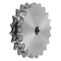 Kolko Zebate 2-gniazdowy stal z połyskiem (22265-30380732010) - Norelem