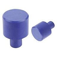 Podstawka ceramiczny niebieski szlifowane (02010-01-300500) - Norelem