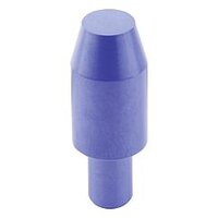 Kołek cylindryczny ceramiczny niebieski szlifowane (02020-01-10816) - Norelem