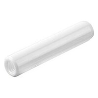 Kołek Walcowy gwint wewnetrzny ceramiczny bialy (03325-01-10X40) - Norelem