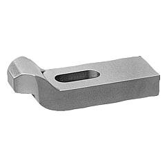 Łapa Dociskowa odgięty aluminium (04090-216) - Norelem