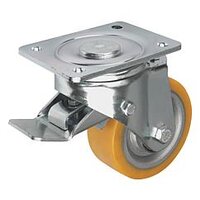 Zestaw kołowy z systemem regulacji stop-top poliuretan (95030-125502) - Norelem