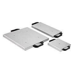 Paleta Wymienna do systemu z punktami zerowymi aluminium (42755-4200400400) - Norelem