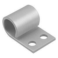 Pokrętło Motylkowe Jednoskrzydłowe ze sprężyną powrotną aluminium bezbarwny anodowany (03102-11-2537) - Norelem