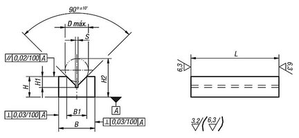 Pryzma aluminium (01640-202X200) - Norelem