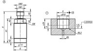 Element Podporowy 1415 stal oksydowane (02341-160823061) - Norelem