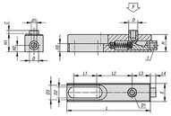 Element Podporowy stal (02360-010) - Norelem