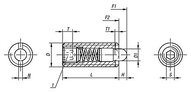 Zatrzask stal (03050-04) - Norelem