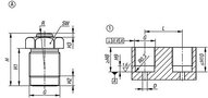Siłownik wkręcany, hydrauliczny (04624-70-3220230711) - Norelem