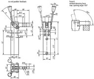 Dociskacz Kompaktowy 1418 aluminium (05652-084111) - Norelem