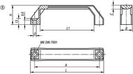 Uchwyt Pałąkowy termoplast pomarańczowy (06904-2140062) - Norelem