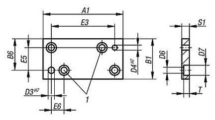 Wstawka Gripper stal (08580-02) - Norelem
