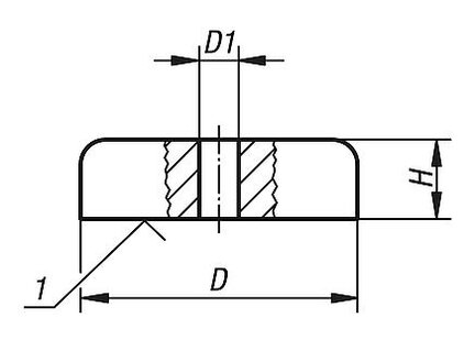 Magnes magnesy trwały płaski ALNICO (09096-02) - Norelem