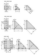 Kątownik aluminium (10252-104040) - Norelem