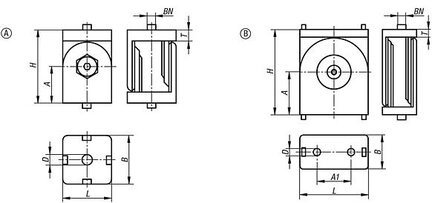 Element Przegubowy cynk (10270-084040) - Norelem