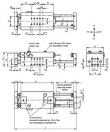 Moduł Liniowy pneumatyczny aluminium (20000-21080) - Norelem