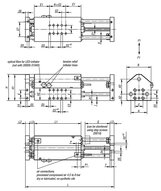 Moduł Liniowy pneumatyczny aluminium (20000-33200) - Norelem