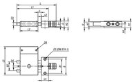 Stół Krzyżowy wersja krótka aluminium (21130-208) - Norelem
