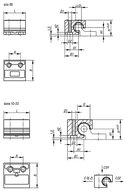 Wózek drylin® w cynk (21240-2000) - Norelem