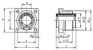 Jednostka Liniowa z kołnierzem aluminium (21522-121002) - Norelem