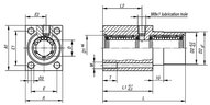 Jednostka Liniowa z kołnierzem aluminium (21524-121002) - Norelem