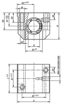 Jednostka Liniowa oddzielnie aluminium (21530-121002) - Norelem