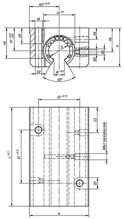 Jednostka Liniowa tandem aluminium (21545-251012) - Norelem