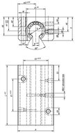 Jednostka Liniowa tandem aluminium (21545-251012) - Norelem