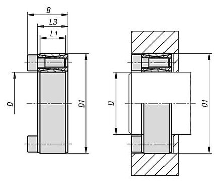 Zespół Mocujący stal (23360-6090) - Norelem