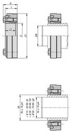 Tarcza Zaciskowa stal (23382-55100) - Norelem