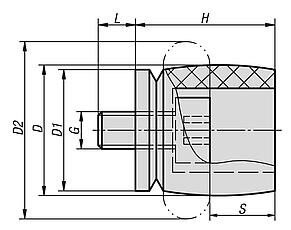 Odbojnik miekka amortyz. osiowa elastomer poliestrowy (26182-02615) - Norelem