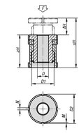 Element Poziomujacy standard stal nierdzewna (27701-014101) - Norelem