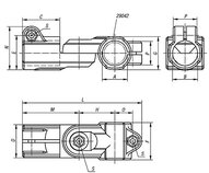 Złączka Zaciskowa do rur okrągłych termoplast (29032-30) - Norelem