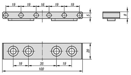 Szczęka Mocująca standard stal (41035-110008) - Norelem