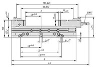 Zacisk mechaniczny stal do nawęglania szlifowane (41091-125470) - Norelem