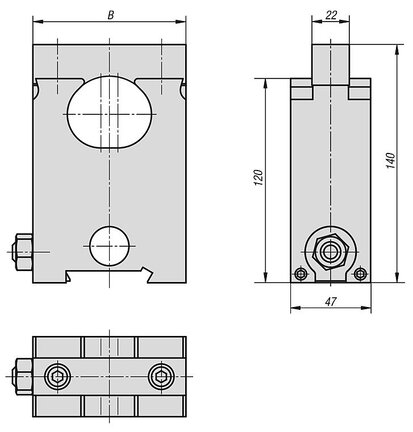 Szczęka Wewnętrzna stal do nawęglania (41335-0901500) - Norelem