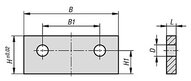 Listwa Bazowa 1355 stal narzędziowa hartowane i szlifowane (41505-050175) - Norelem