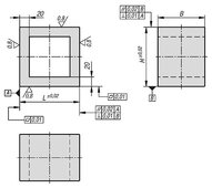 Konsola mini GJL300 (01247-05-10012598125) - Norelem