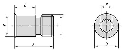 Zaślepka Ochronna aluminium (03150-11-60108015) - Norelem