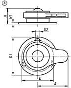 Kulowy Element Transportowy stal (95161-1119) - Norelem