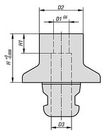5-Osiowy Adapter Redukcyjny UNILOCK stal narzędziowa, nierdzewna (42206-5011611) - Norelem