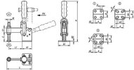 Dociskacz standard stal cynkowane i pasywowane (05720-01-04400) - Norelem