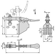 Dociskacz standard stal ocynkowany (05741-01200) - Norelem