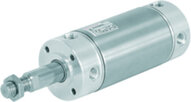 Siłownik okrągły dwustronnego działania, D63x370, seria RT/57200/M (RT/57263/M/370) - Norgren