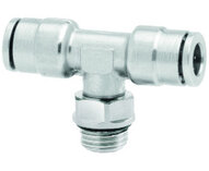 Pneufit 10 Złącze wciskane, kolanko Banjo, korpus do rury, 10 mm, G1/4 (OT-IMI124490) - Norgren