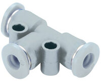 Złączka wciskana Pneufit M, trójnik, 1/8” (M20600100) - Norgren