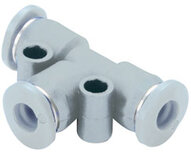 Złączka wciskana Pneufit M, trójnik, 1/8” (M20600100) - Norgren
