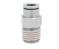 Złącze wciskane Pneufit 12, adapter, prosta, 1/2", 3/8" NPTF (124250738) - Norgren
