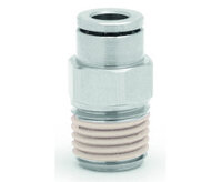 Złącze wciskane Pneufit 12, adapter, proste, 10 mm, 3/8" NPTF (104251038) - Norgren
