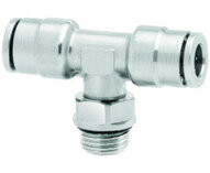 Złącze wciskane Pneufit 10, adapter, trójnik obrotowy, 10 mm, G1/2 (102671048) - Norgren